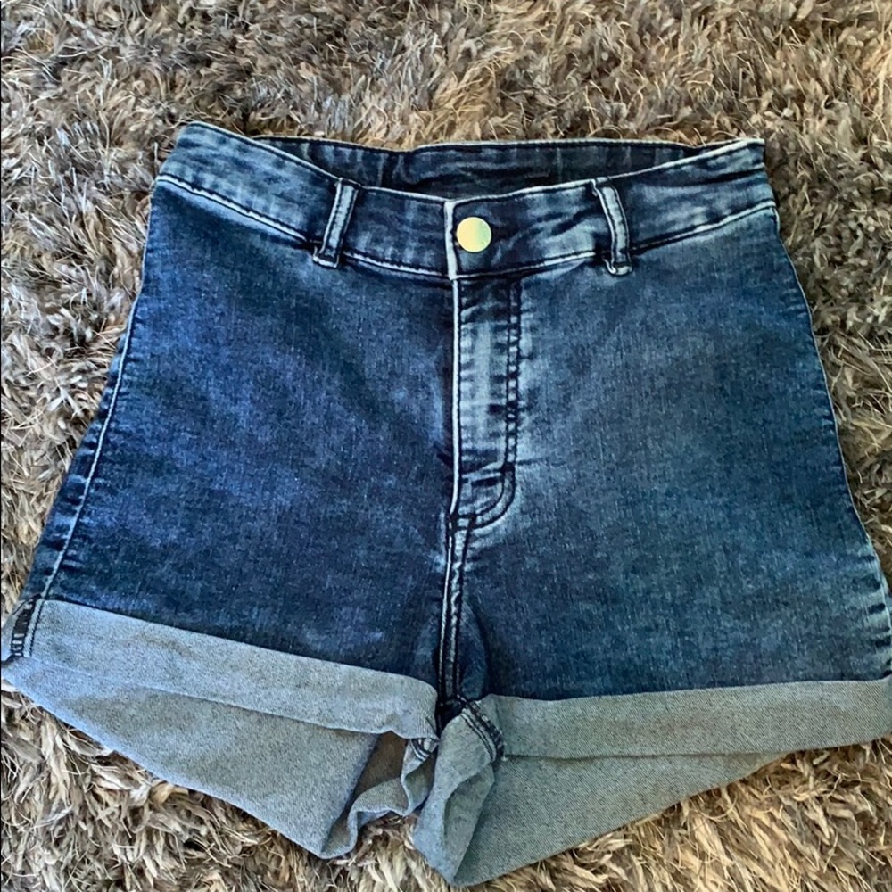 High waisted shorts